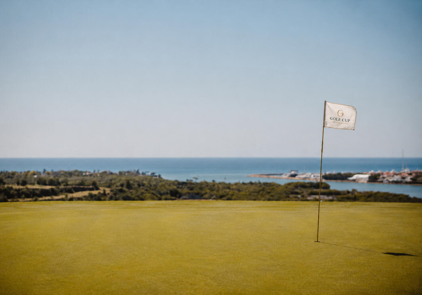 Golf Cup coastal setting